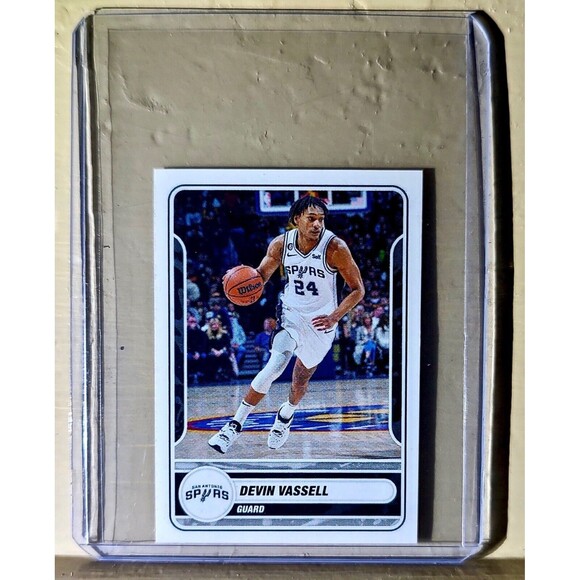 2023-24 Devin Vassell Panini NBA Basketball #474 Sticker San Antonio Spurs - Picture 1 of 2